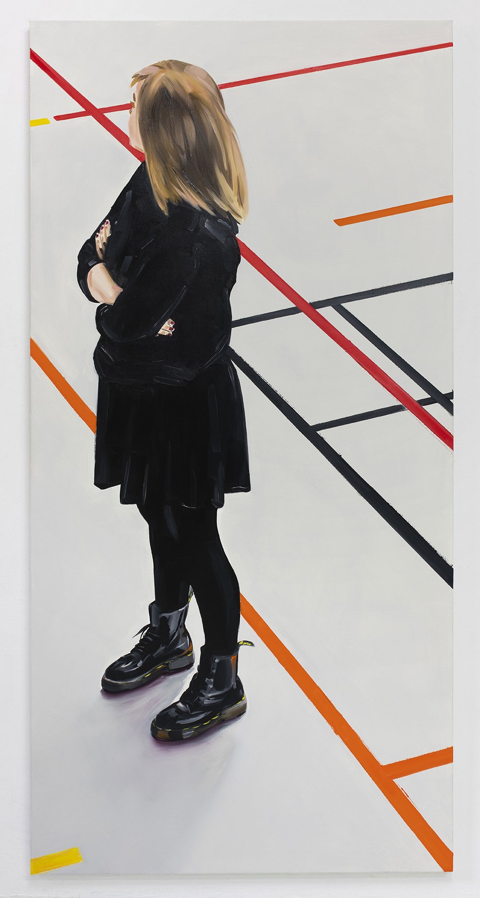 Oil on canvas 200 X 100 CM (2024)