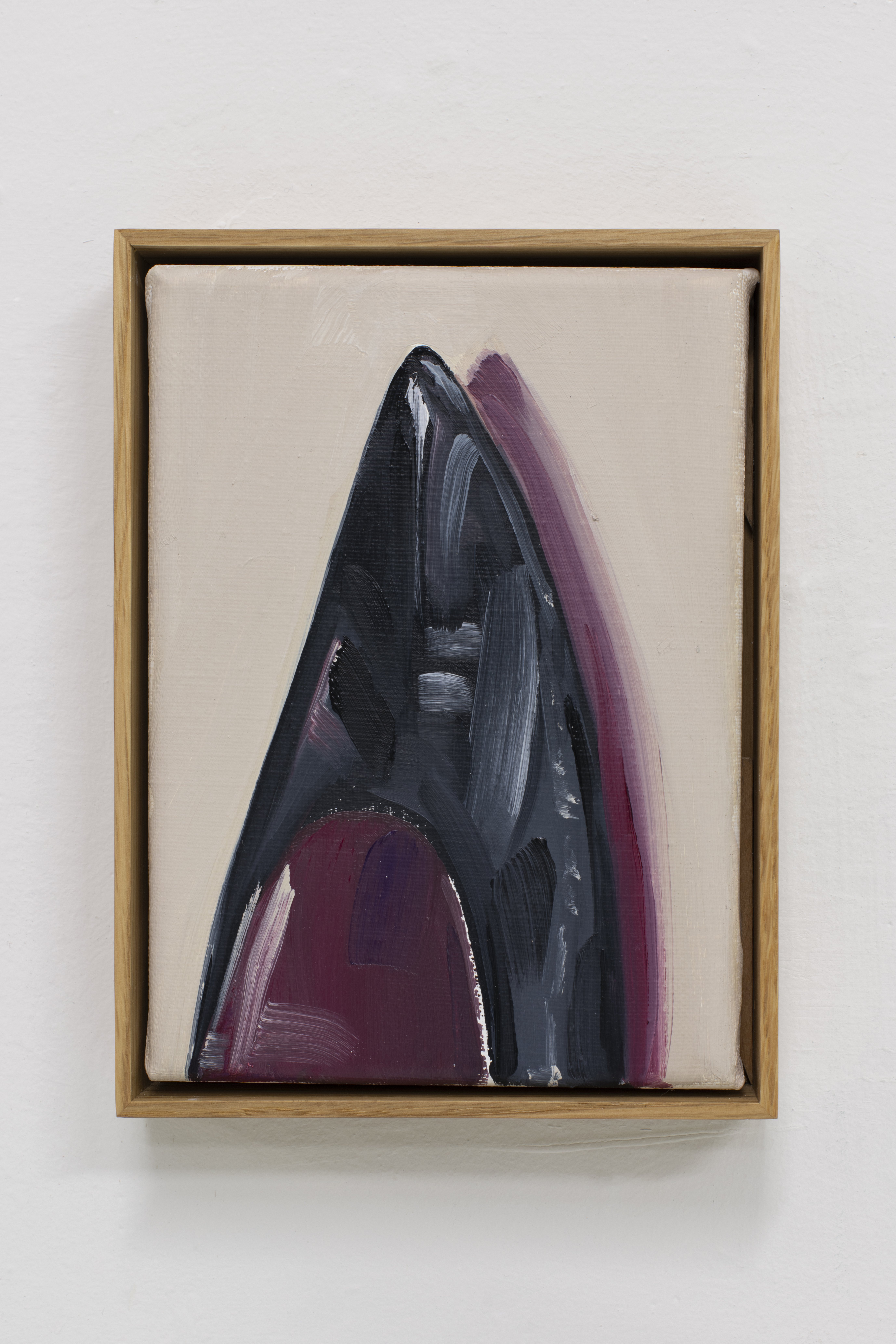 Oil on canvas 18 X 13 CM 