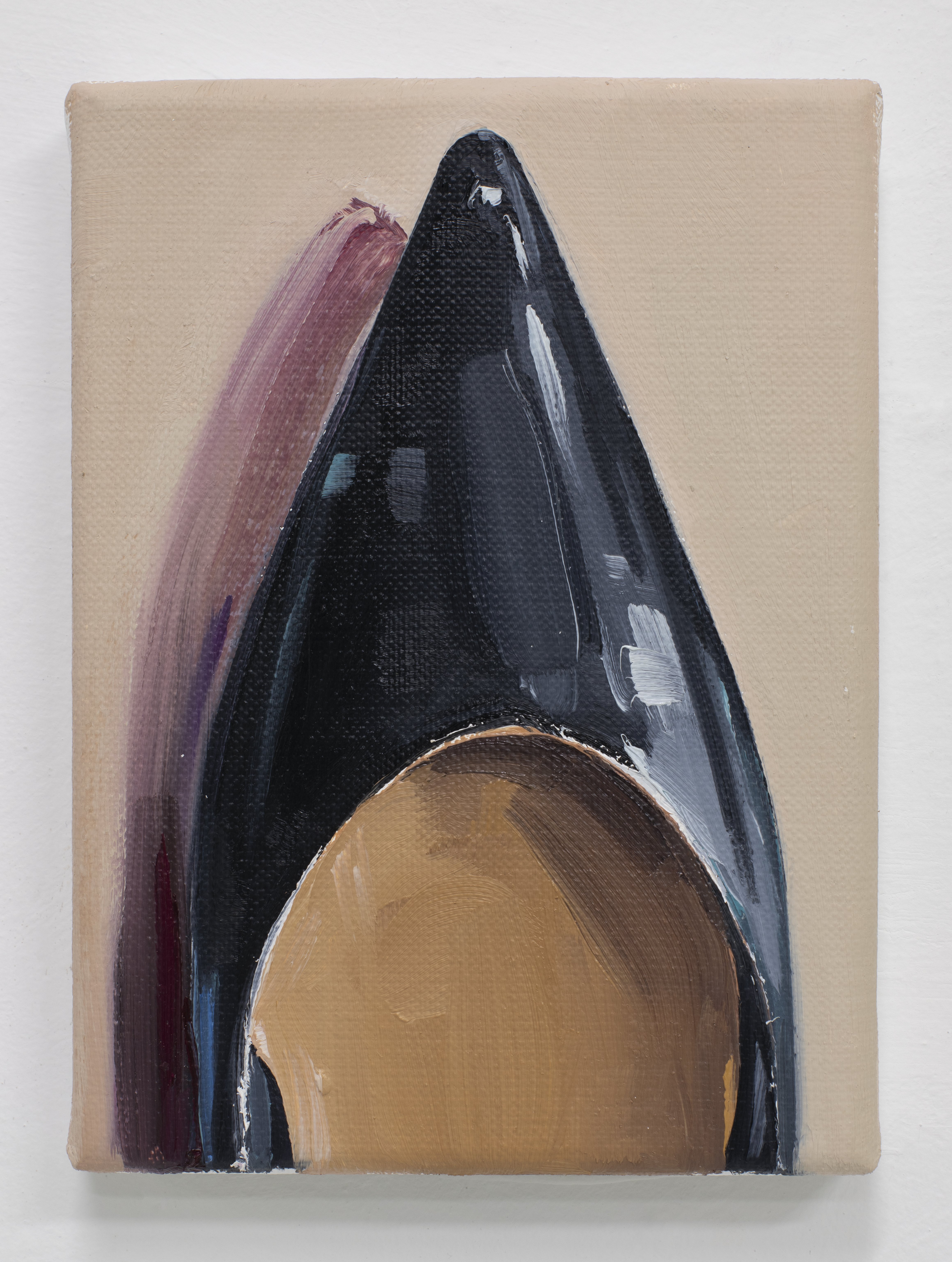 Oil on canvas 18 X 13 CM 